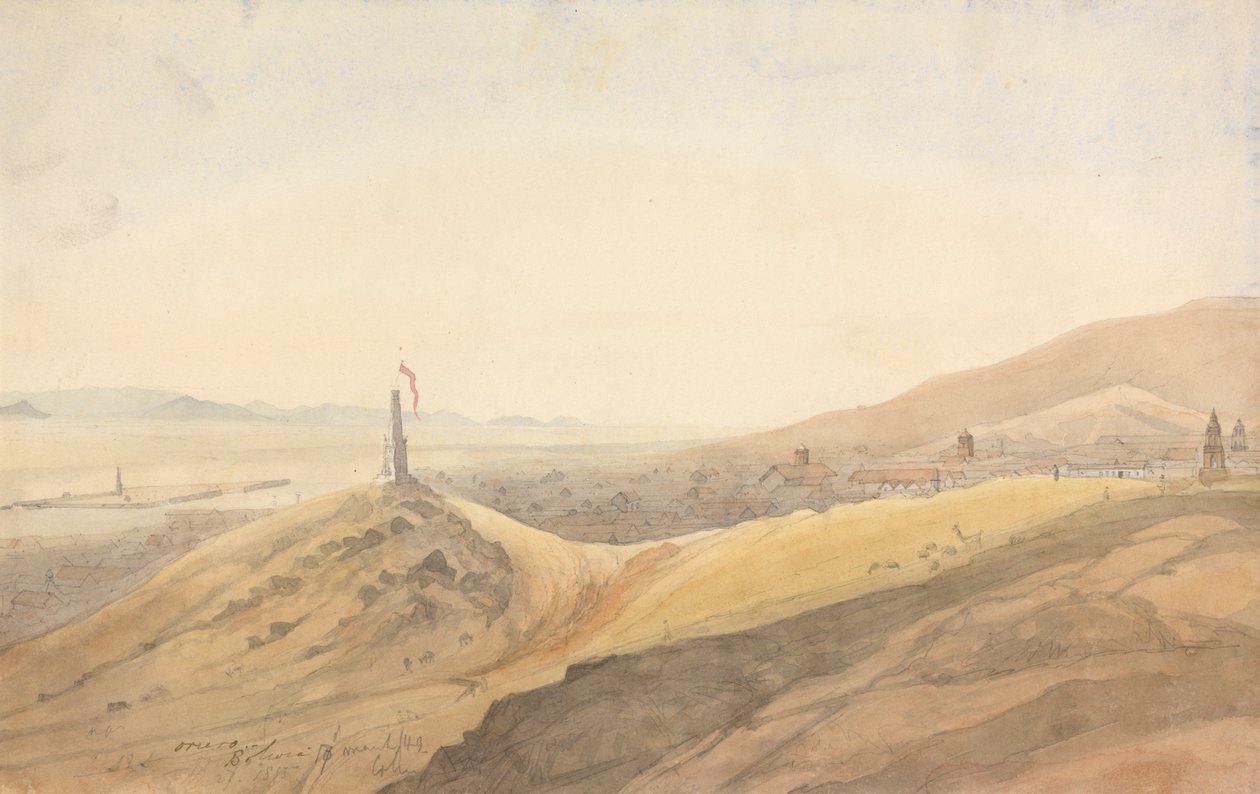 Oruro, Bolívia alkotó: Godfrey Thomas Vigne