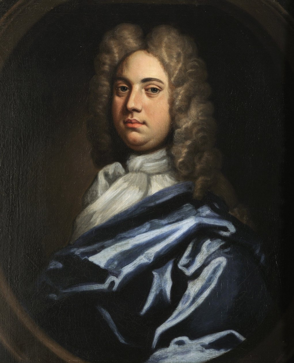 Egy úriember portréja alkotó: Godfrey follower of Kneller