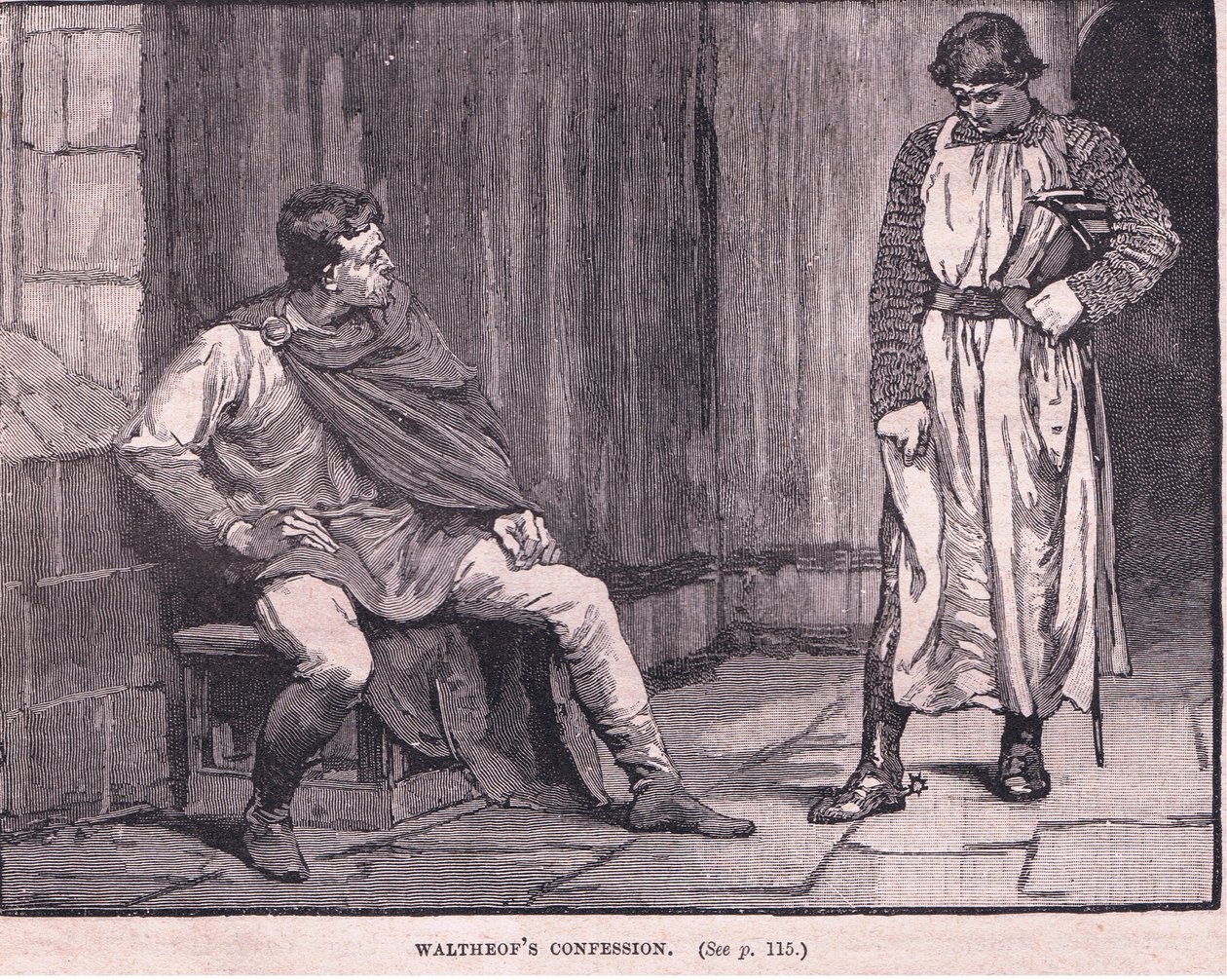 Waltheof vallomása alkotó: Gordon Frederick Browne