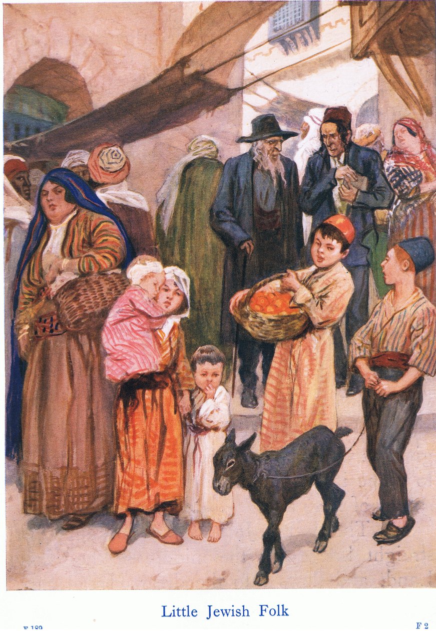 Kis zsidó nép alkotó: Gordon Frederick Browne