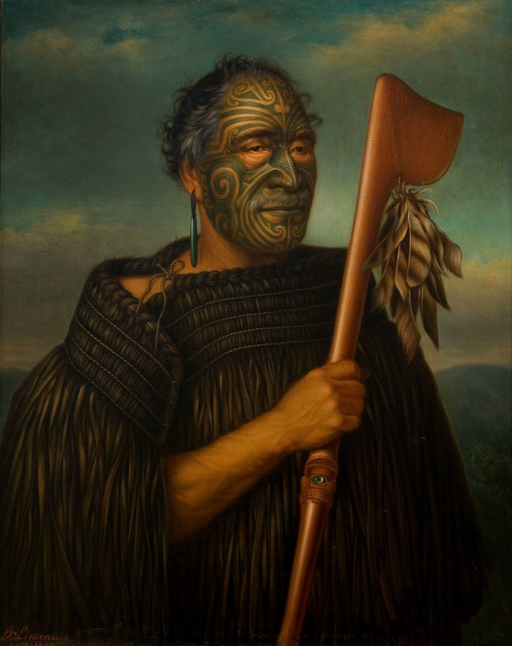 Tamati Waka Nene alkotó: Gottfried Lindauer
