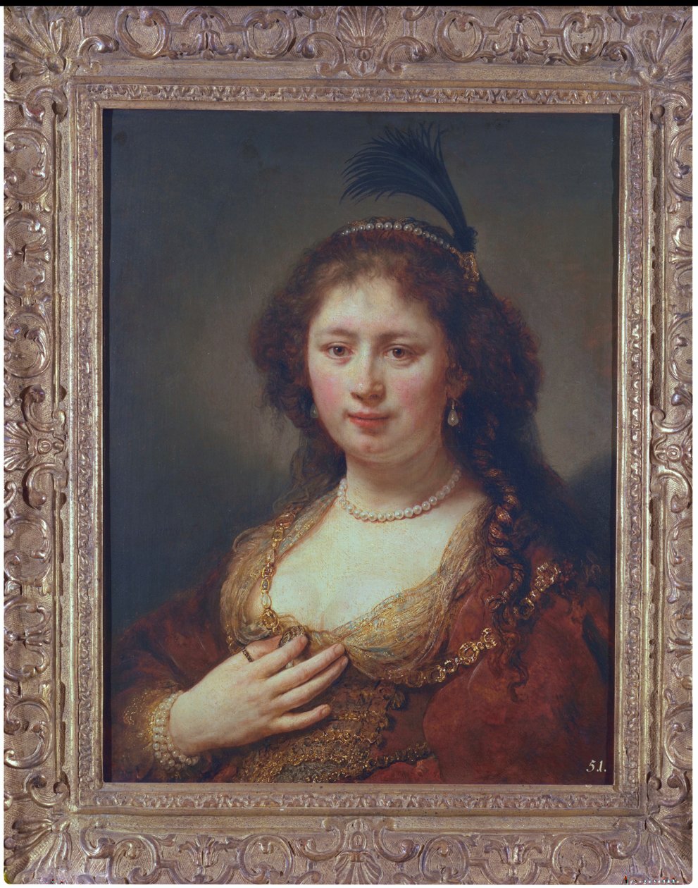 Tollas hölgy, 1636 alkotó: Govaert Flinck