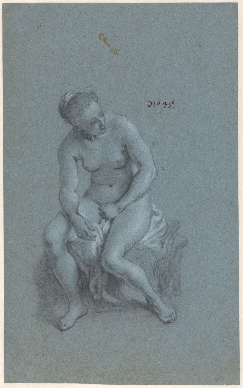 Ülő nő alkotó: Govert Flinck (attributed to)