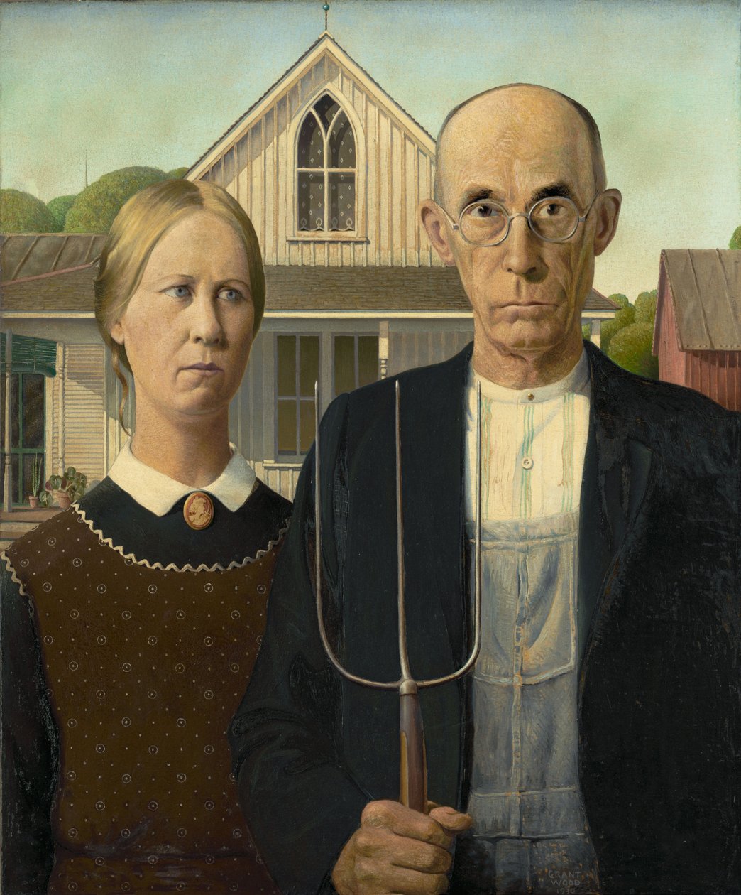 Amerikai gótika alkotó: Grant Wood