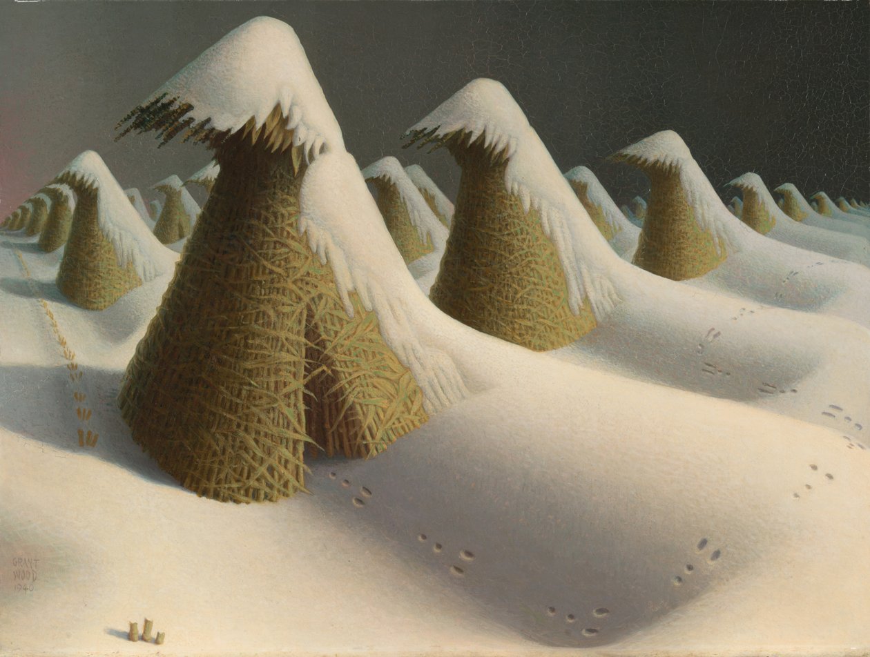 1940-41 január alkotó: Grant Wood