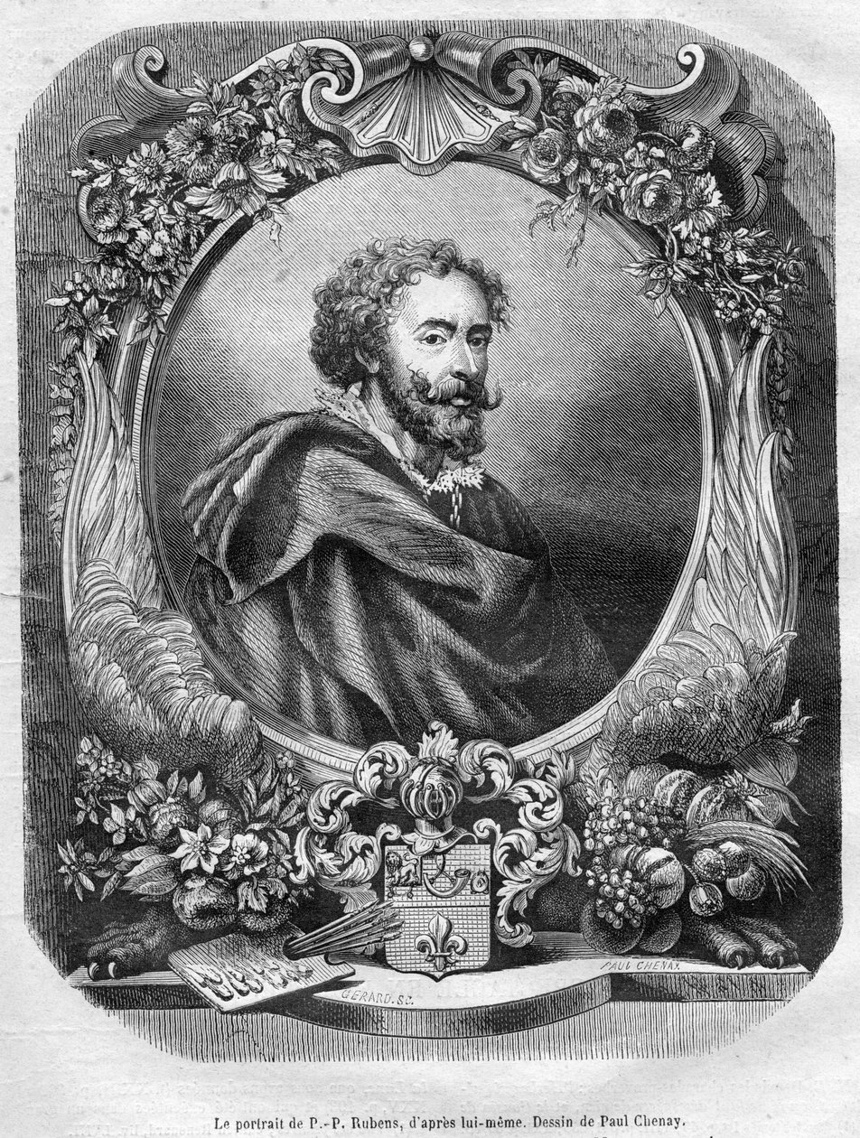 vésett portré alkotó: Gérard Rubens