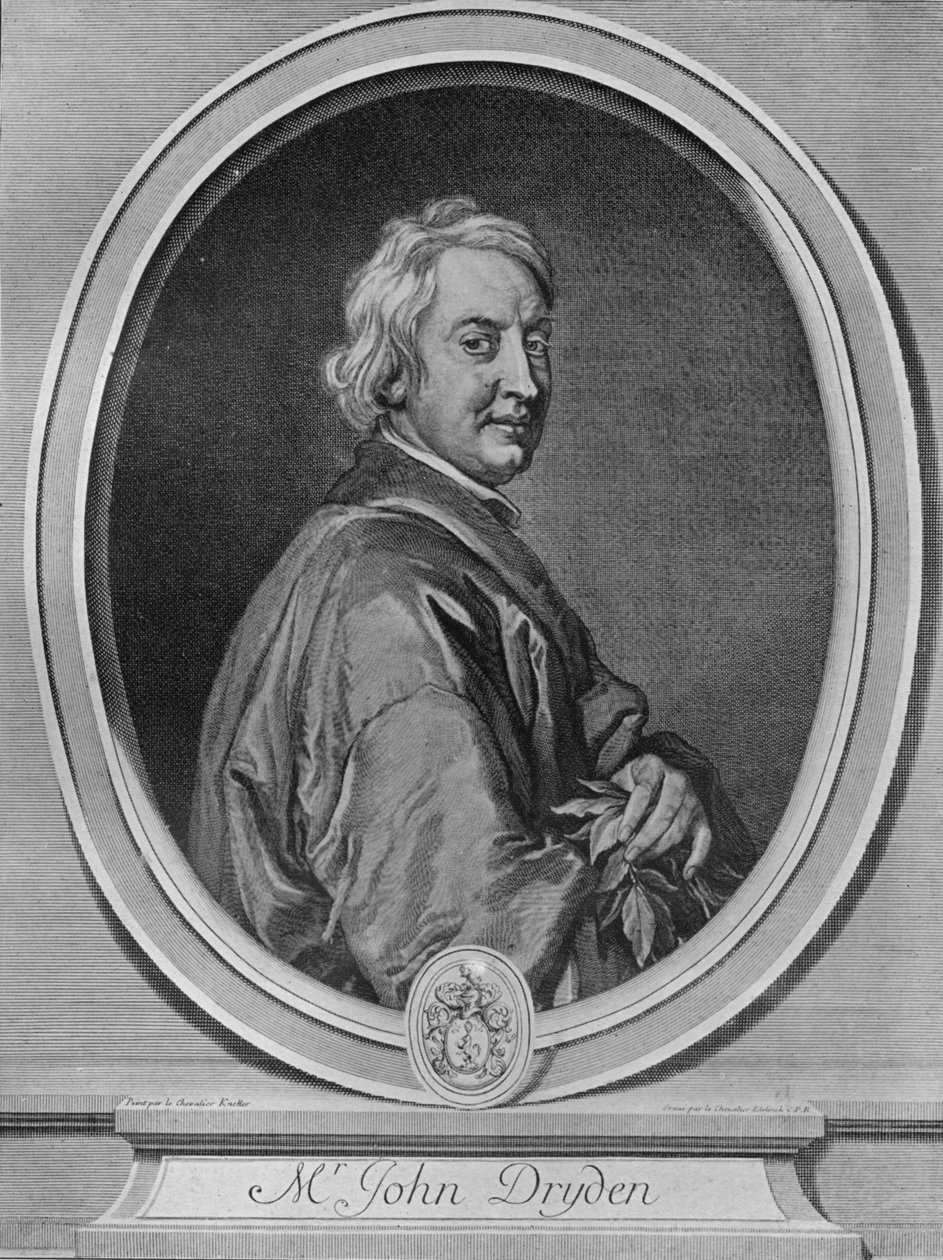 John Dryden, 1700 alkotó: Gérard Edelinck