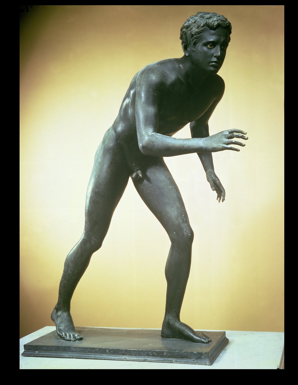 Egy futó (bronz) alkotó: Greek