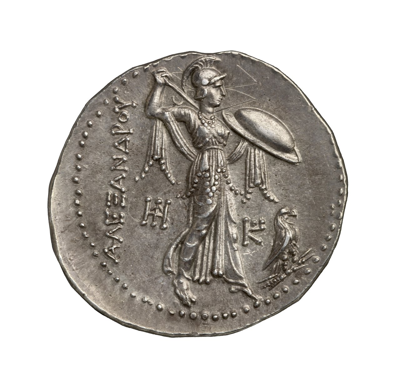 Ókori görög (Ptolemaioszi) ezüst érme Alexandriából, ie 295 (ezüst) alkotó: Greek