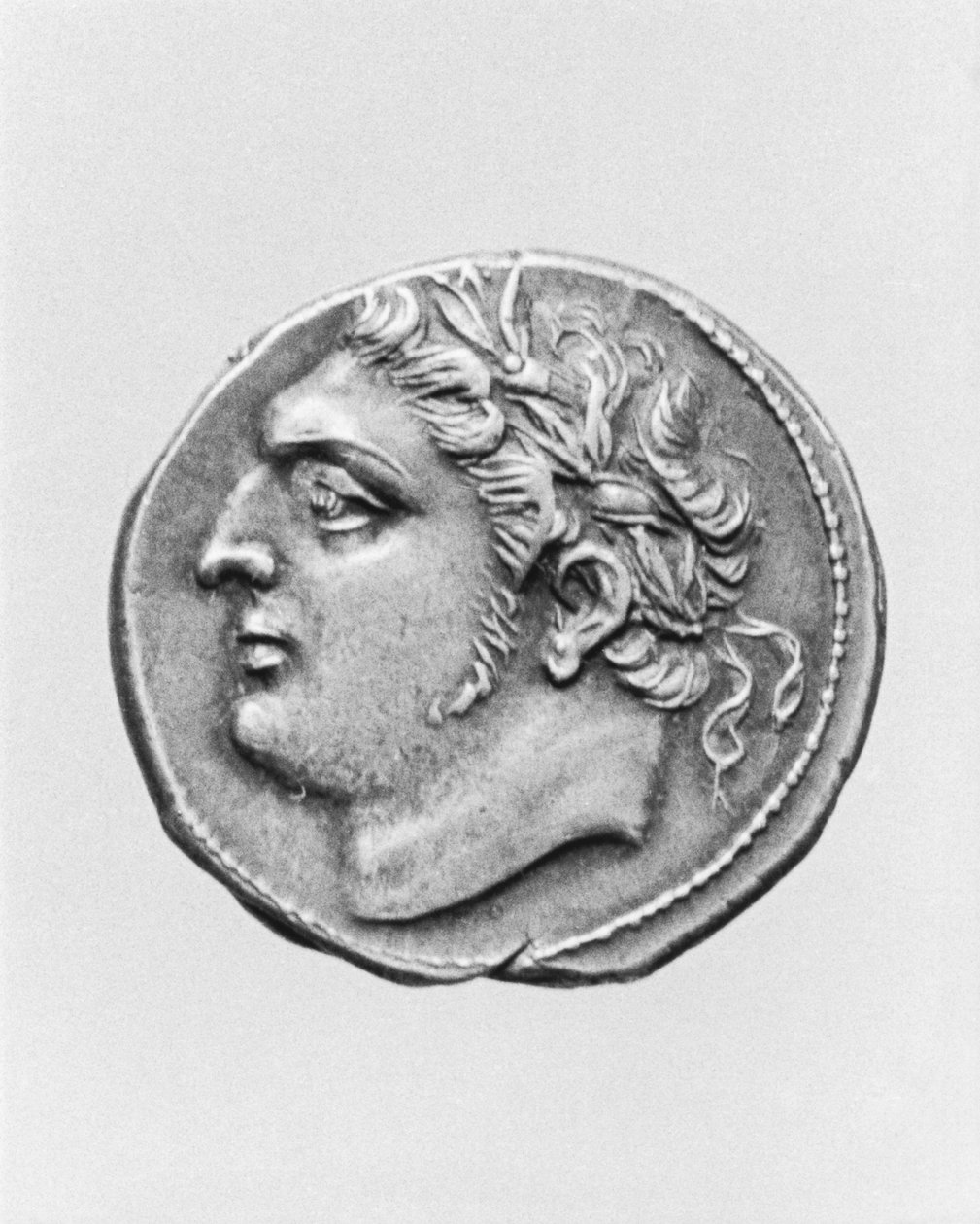 Jugurtha Kr.e. 160-100 Numidia királya fém bw fotórészlet a 239700-ról alkotó: Greek
