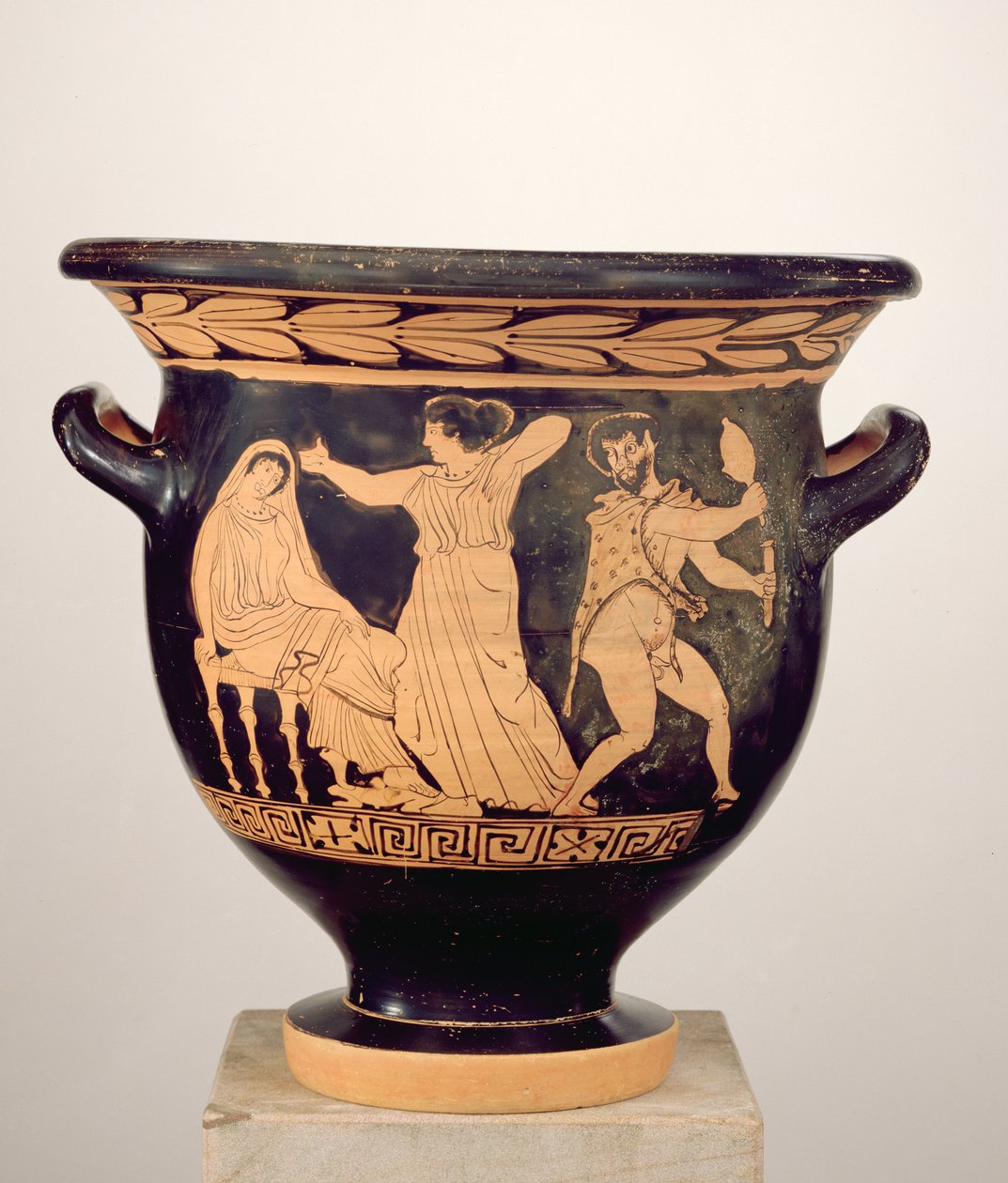 Piros alakú harangkráter, ie 400-25 (kerámia) alkotó: Greek School