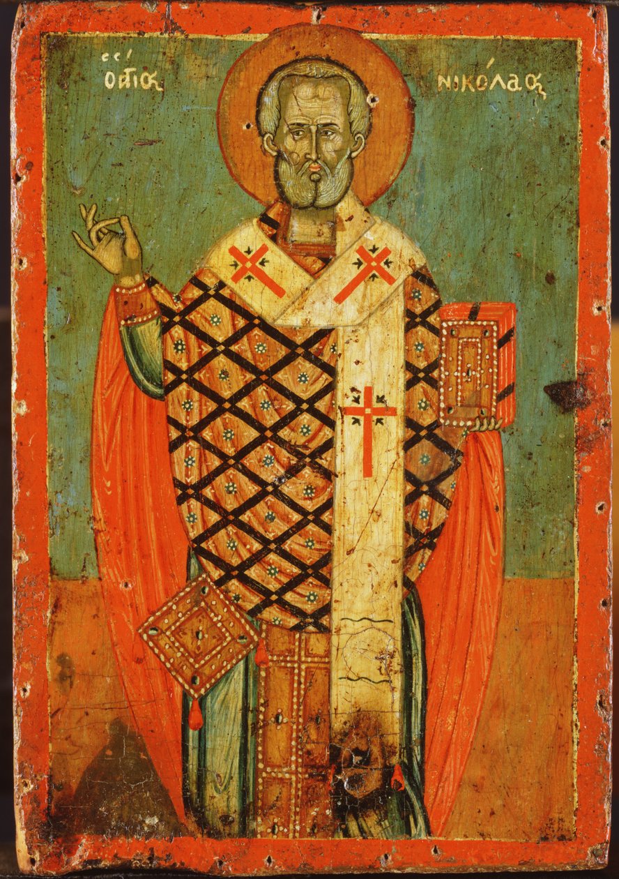 Szent Miklós alkotó: Greek School