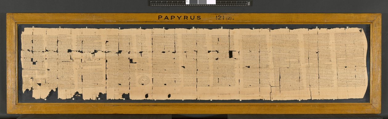 Ibis varázsige a 121-es papiruszról, 3. század alkotó: Greek School