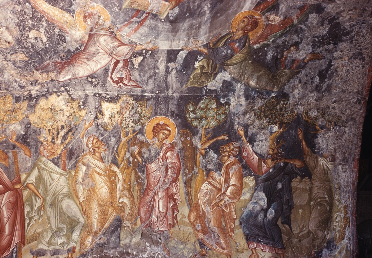 A Mennybemenetele, Pantanassa templom alkotó: Greek School