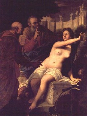 Susanna és a vének alkotó: Gregorio Lazzarini