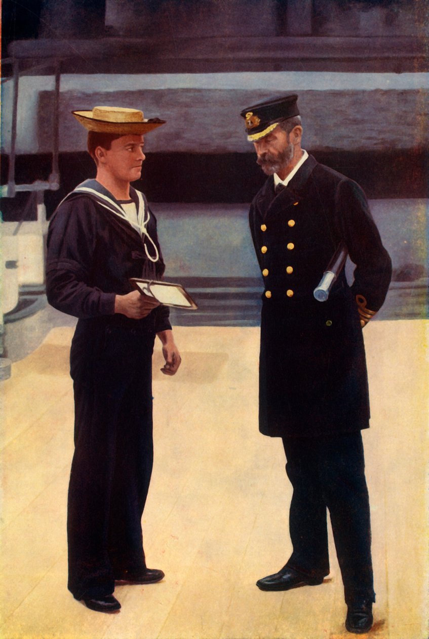 „Parancsnok és Alkalmas-Seaman, R.N.”, 1901. alkotó: Gregory and Co