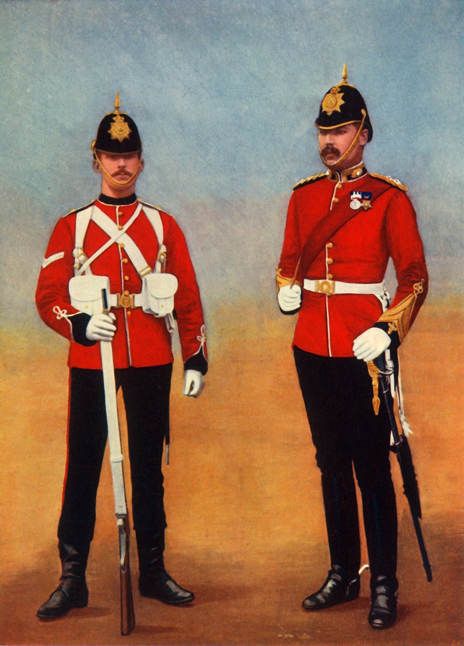 "The Royal Marines", 1901. alkotó: Gregory and Co