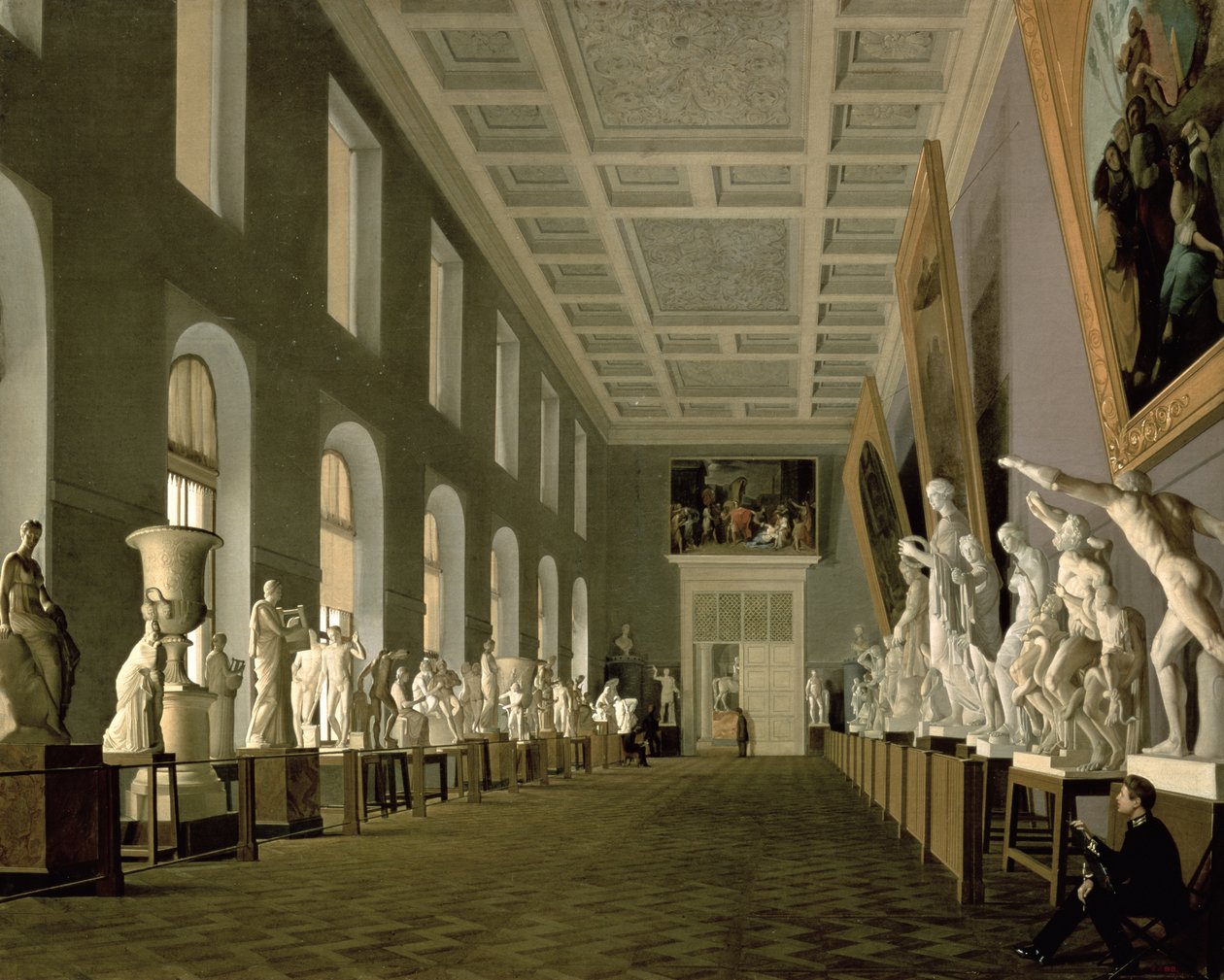 A Képzőművészeti Akadémia Régiségtára, 1836 alkotó: Grigory Mikhailov