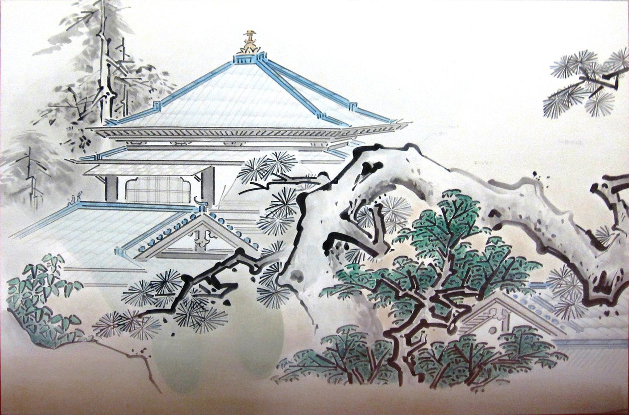 Panelek a Jōrakuden -ből a Honmaru -palotában alkotó: Gryffindor