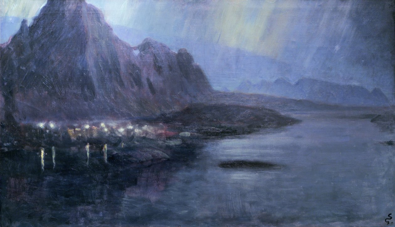Svolværtől alkotó: Gudmund Stenersen