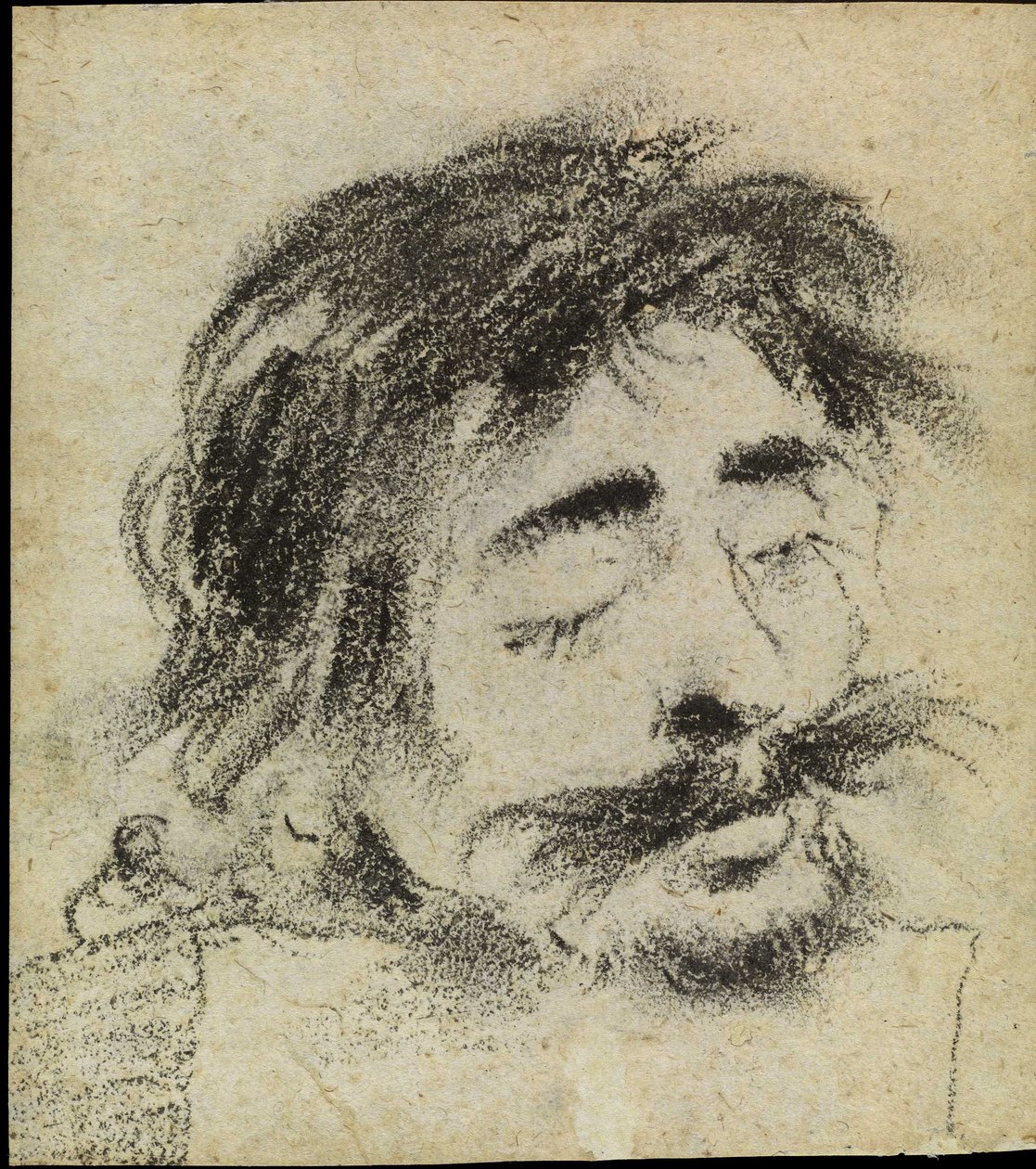Egy lefejezett ember feje alkotó: Guercino