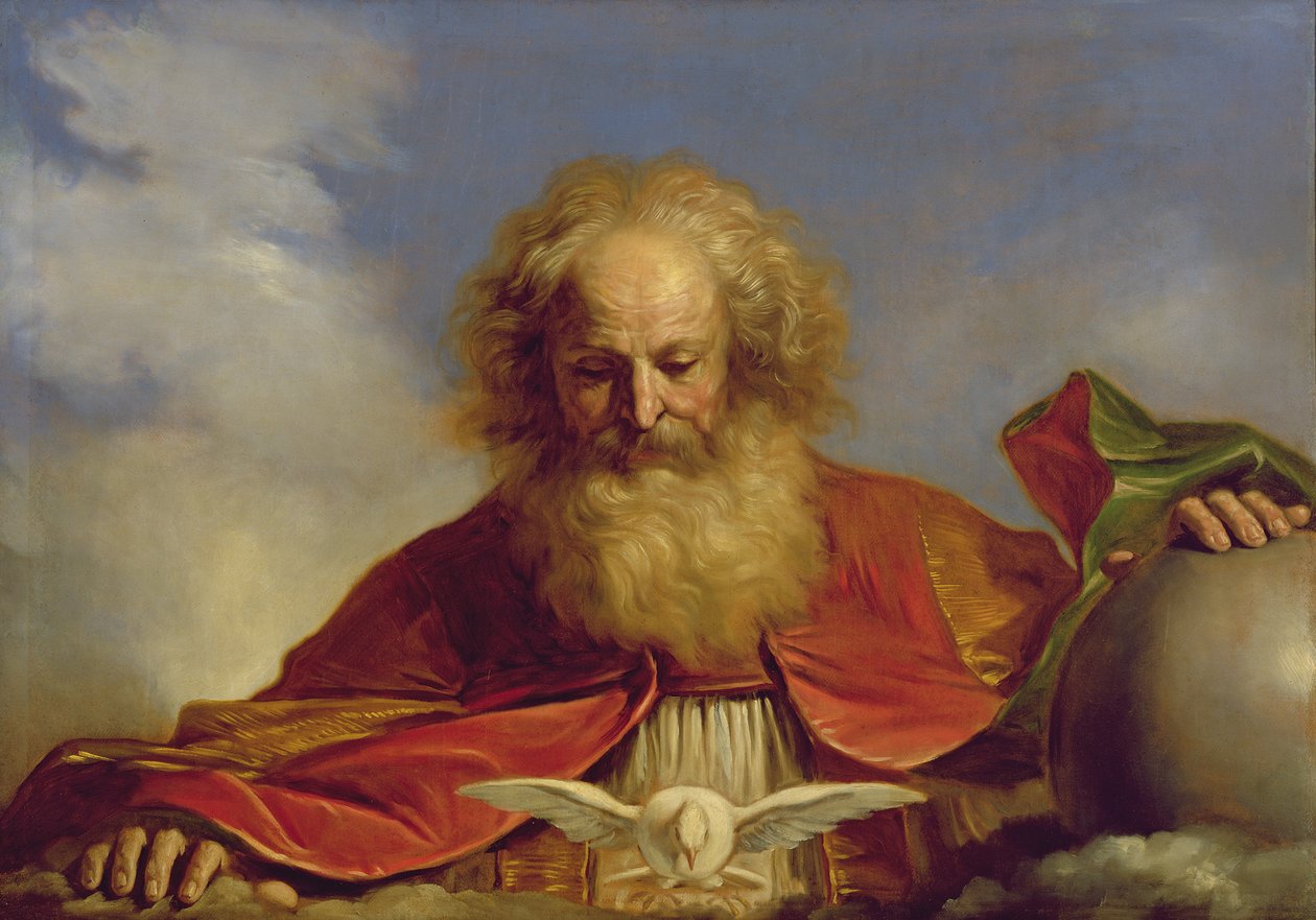 Örök atya alkotó: Giovanni Francesco Barbieri