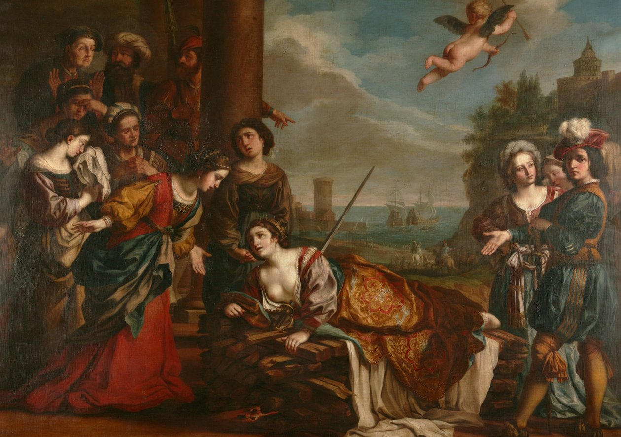 Dido halála alkotó: Guercino (1591 1666) (after)
