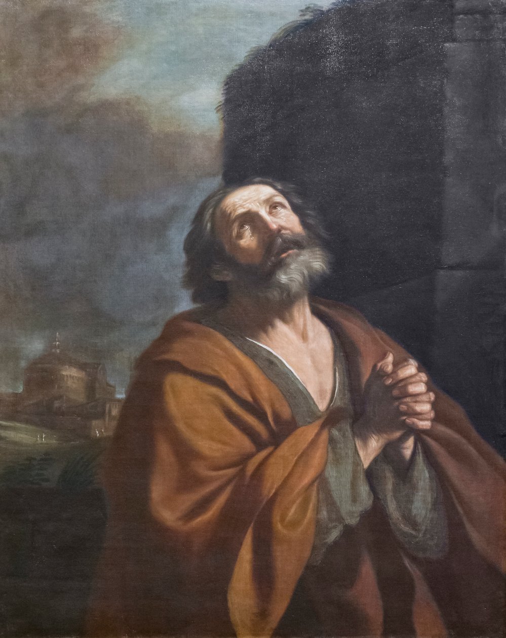 Szent Péter sír alkotó: Guercino (1591 1666)