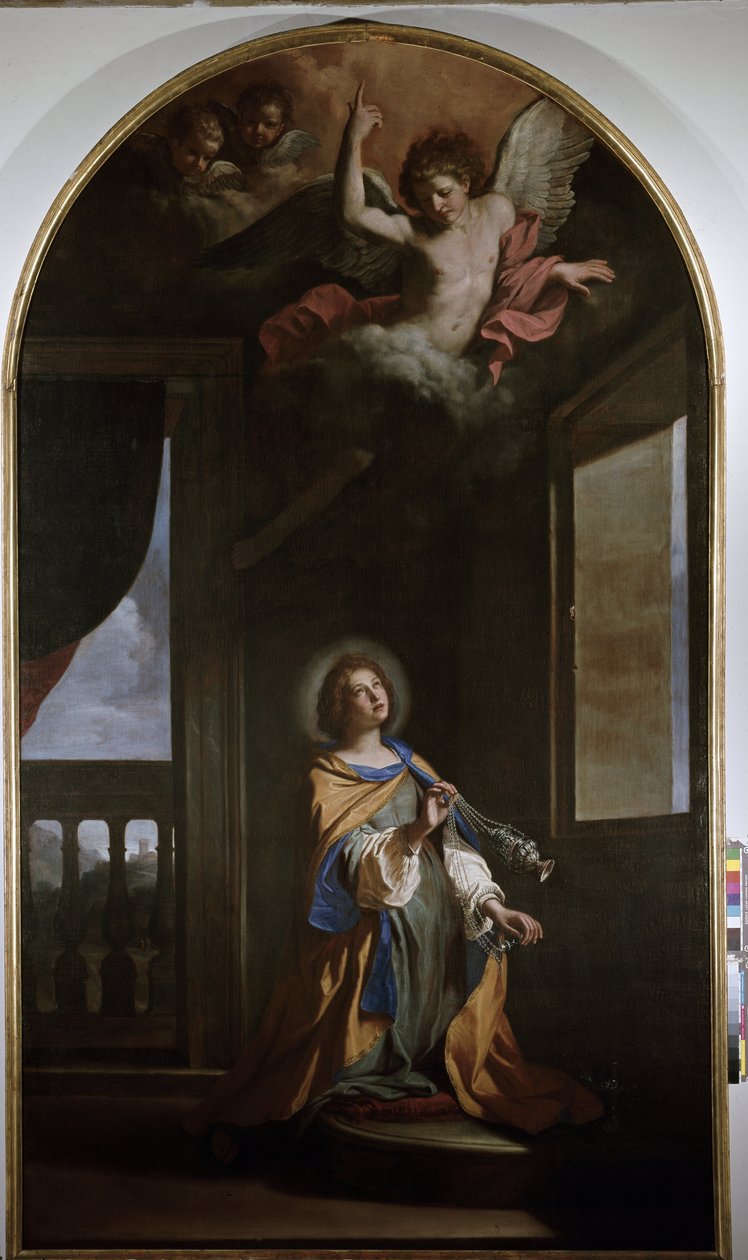 Saint Palazza - Olaj, vászon alkotó: Guercino