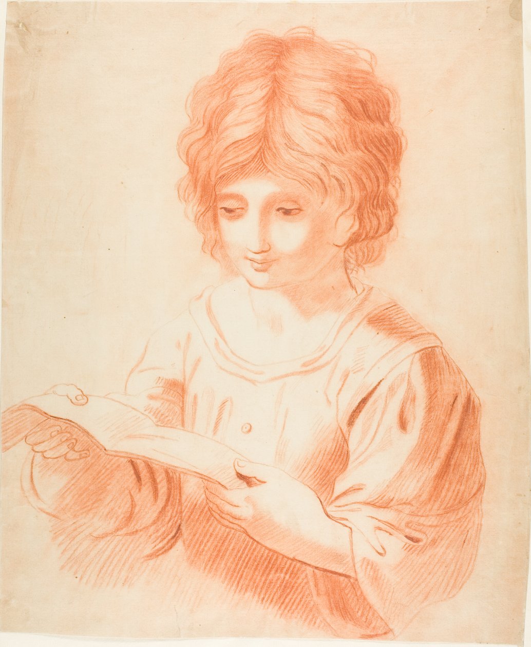 Olvasó fiú alkotó: Guercino