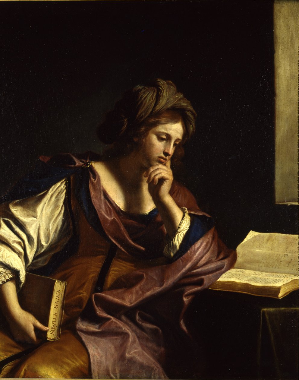Guercino - Sibilla Samia, 1652-1653 alkotó: Guercino