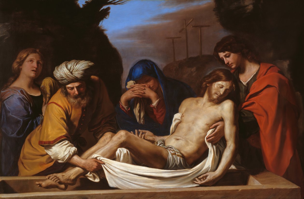 A síremlék, c. 1656. alkotó: Guercino