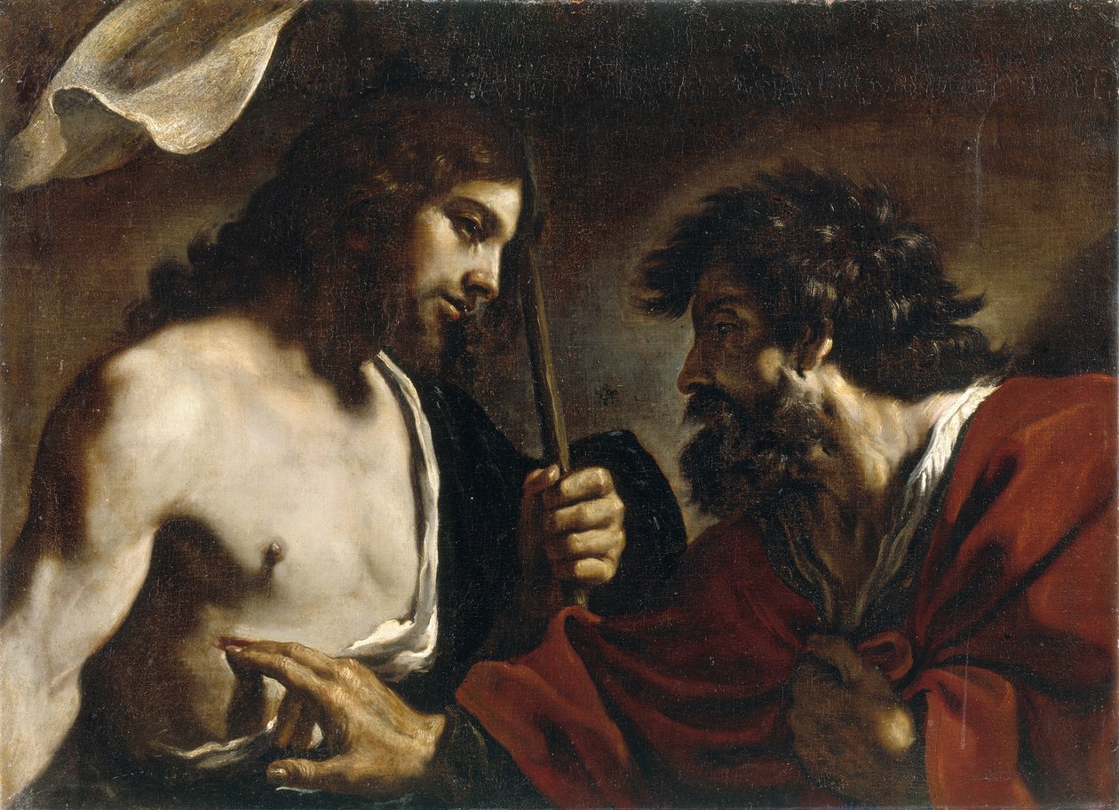 Szent Tamás hitetlensége alkotó: Guercino