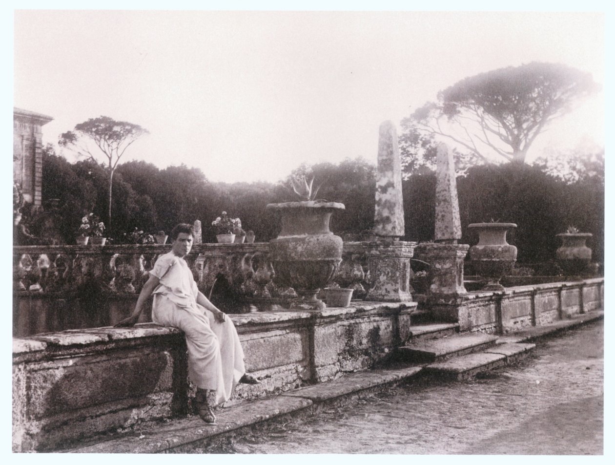 Bagnaia, Villa Lante (fénykép) alkotó: Guglielmo (1852 1930) Plüschow