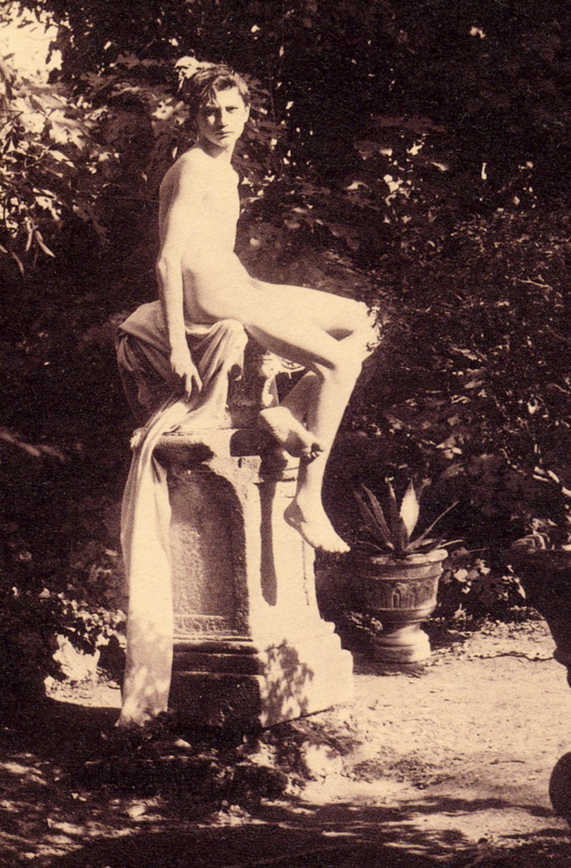 Tanulmány egy fiúról C.1898 alkotó: Guglielmo Plüschow