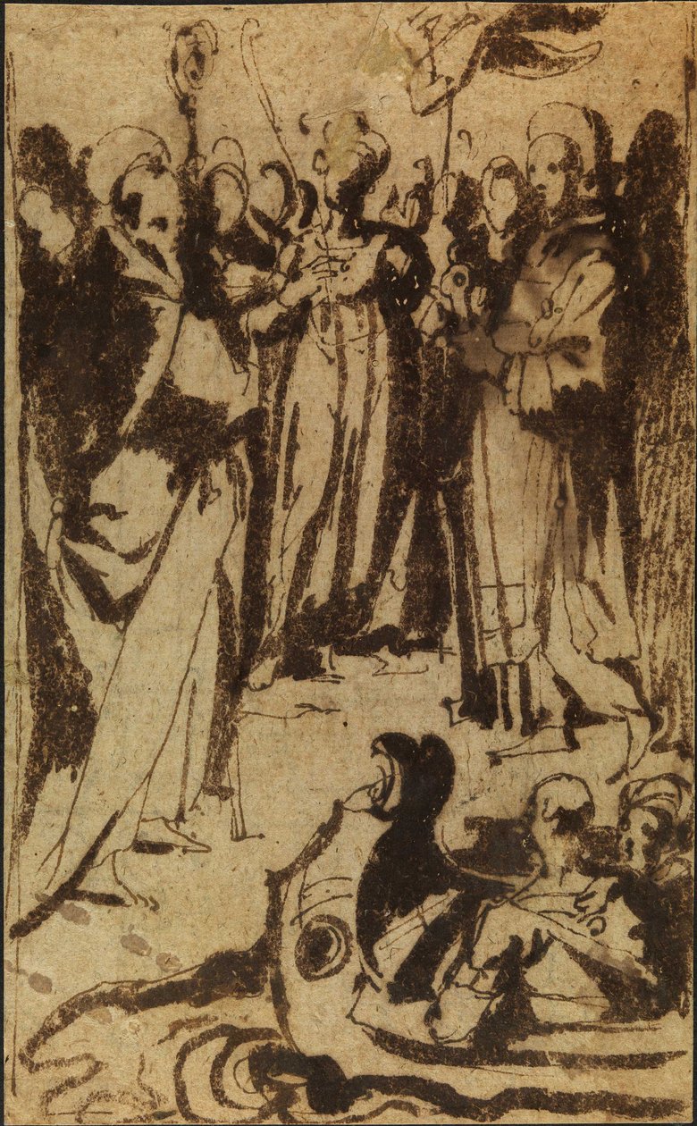 Szent Ursula érkezése Kölnbe alkotó: Guido Reni