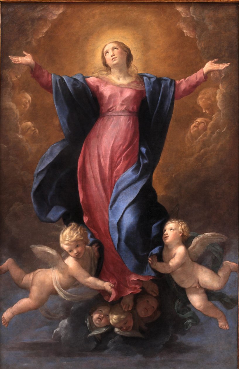 Szűz mennybemenetele alkotó: Guido Reni