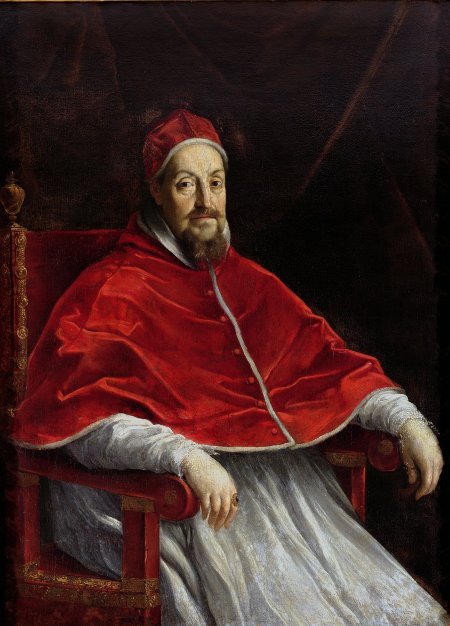 XV. Gergely pápa (1554-1623) portréja alkotó: Guido Reni