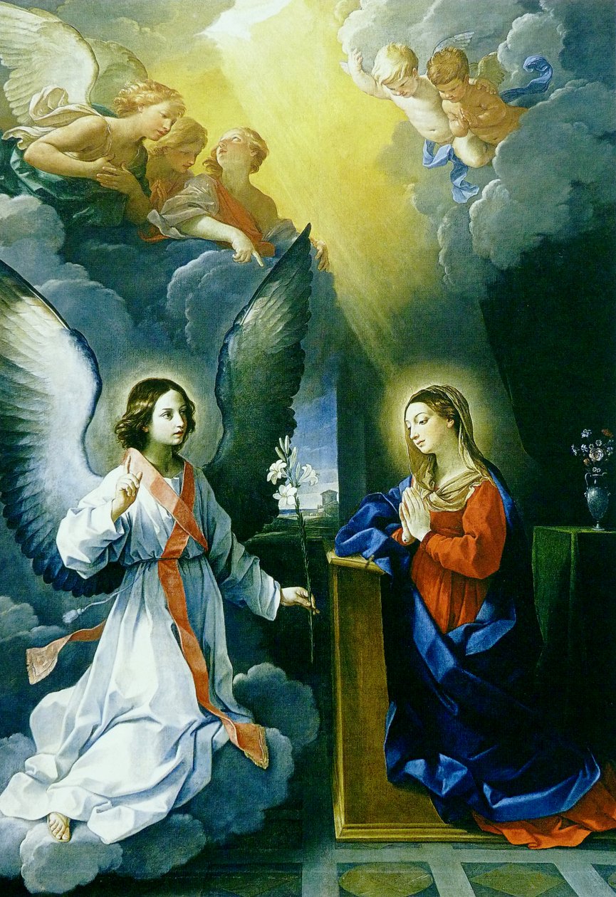 Az Angyali üdvözlet alkotó: Guido Reni