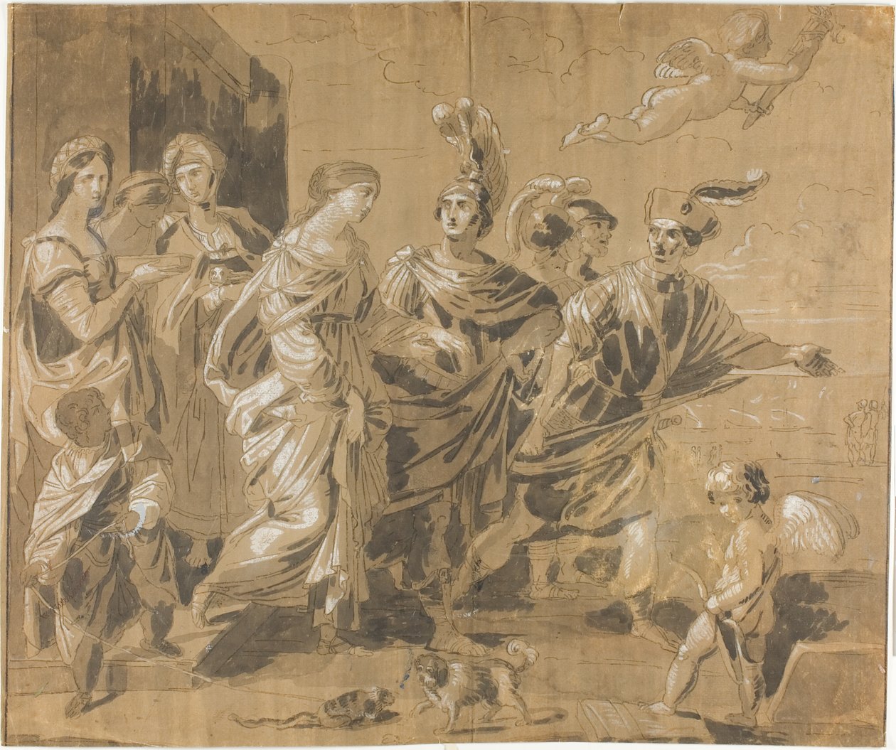 Helen elrablása alkotó: Guido Reni