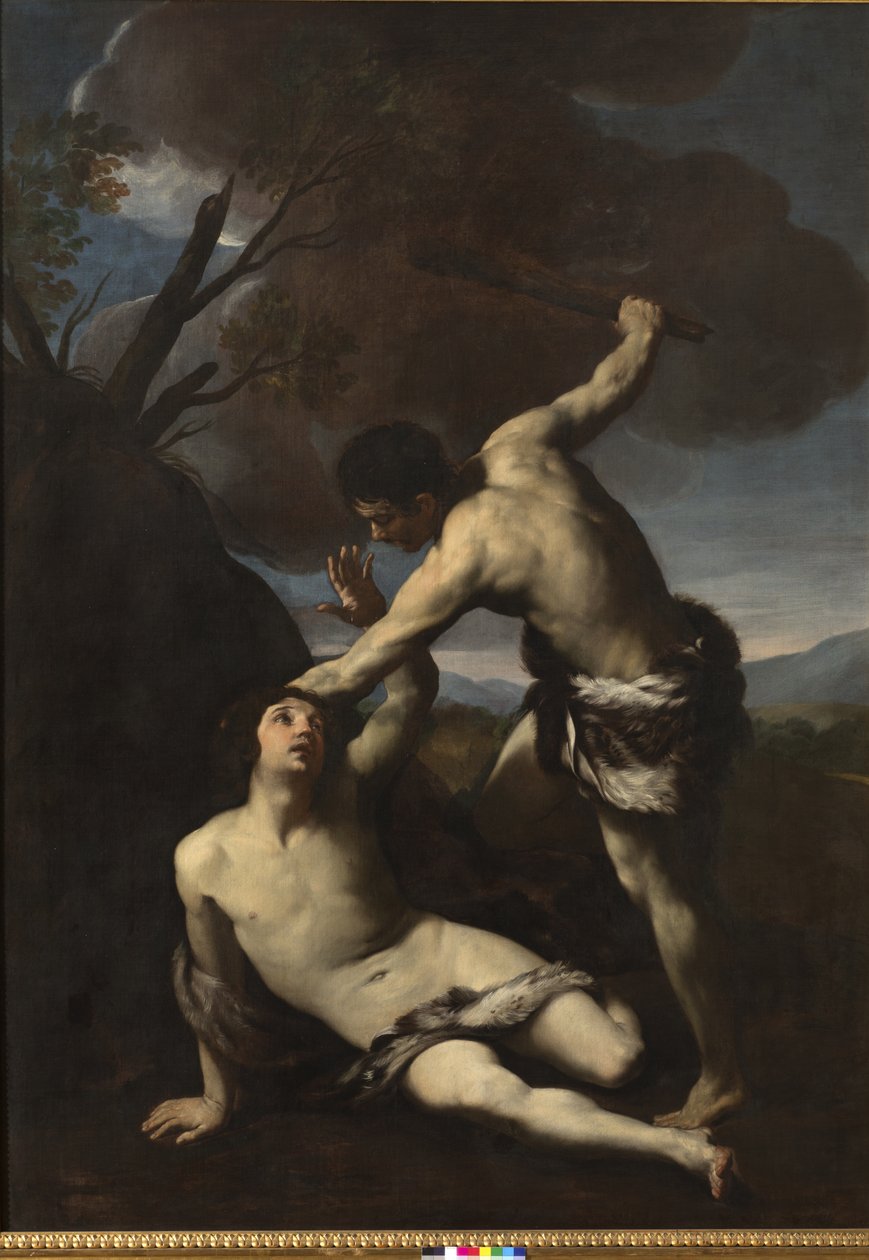 Káin megöli Ábelt alkotó: Guido Reni