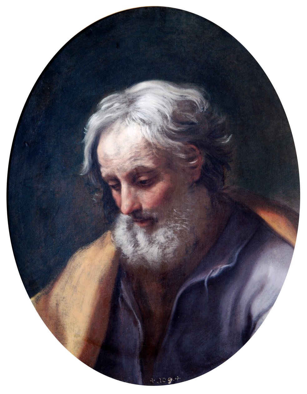 Szent József feje (olaj, vászon) alkotó: Guido Reni