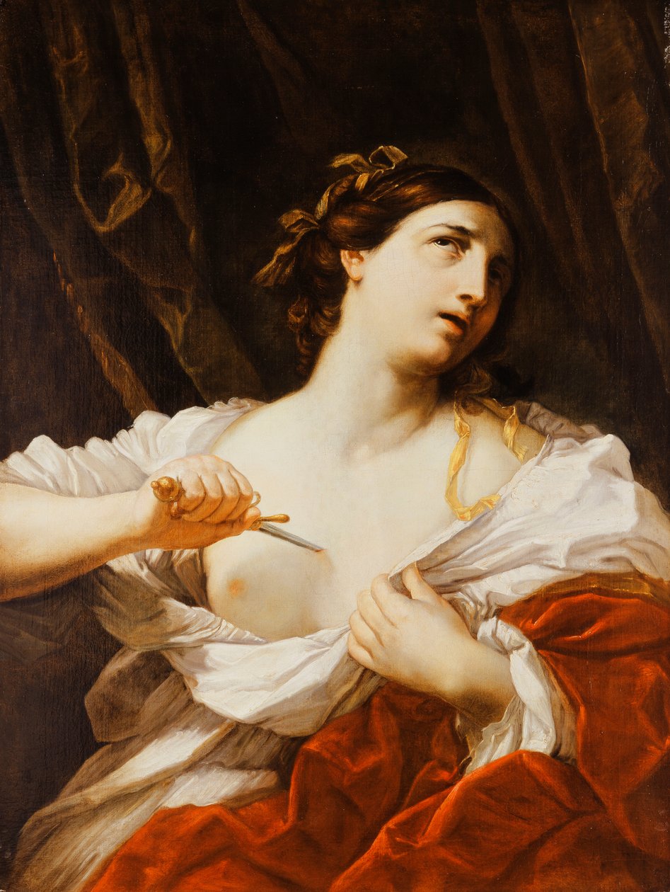 Lukrécia, 1624 alkotó: Guido Reni