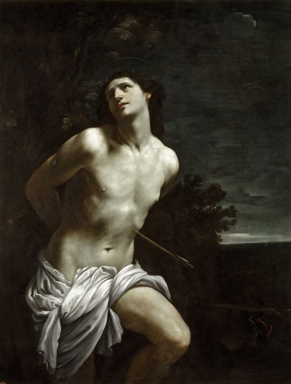 Szent Sebestyén, c. 1618. alkotó: Guido Reni
