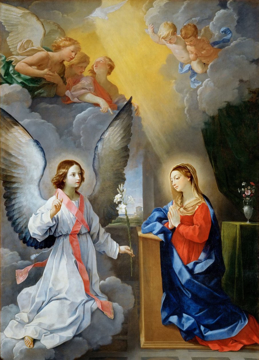 Az Angyali üdvözlet alkotó: Guido Reni