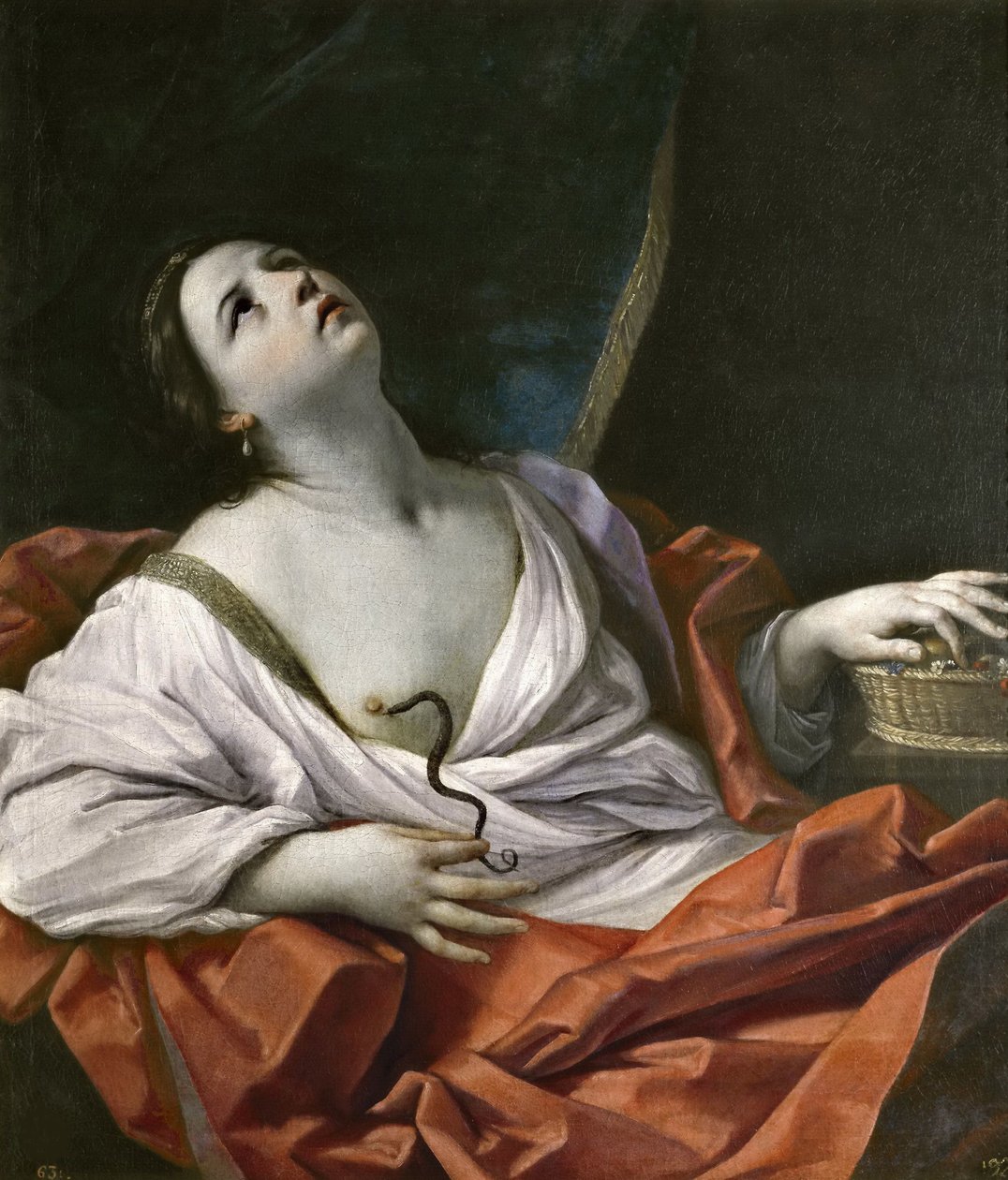 Kleopátra halála, c. 1640. alkotó: Guido Reni