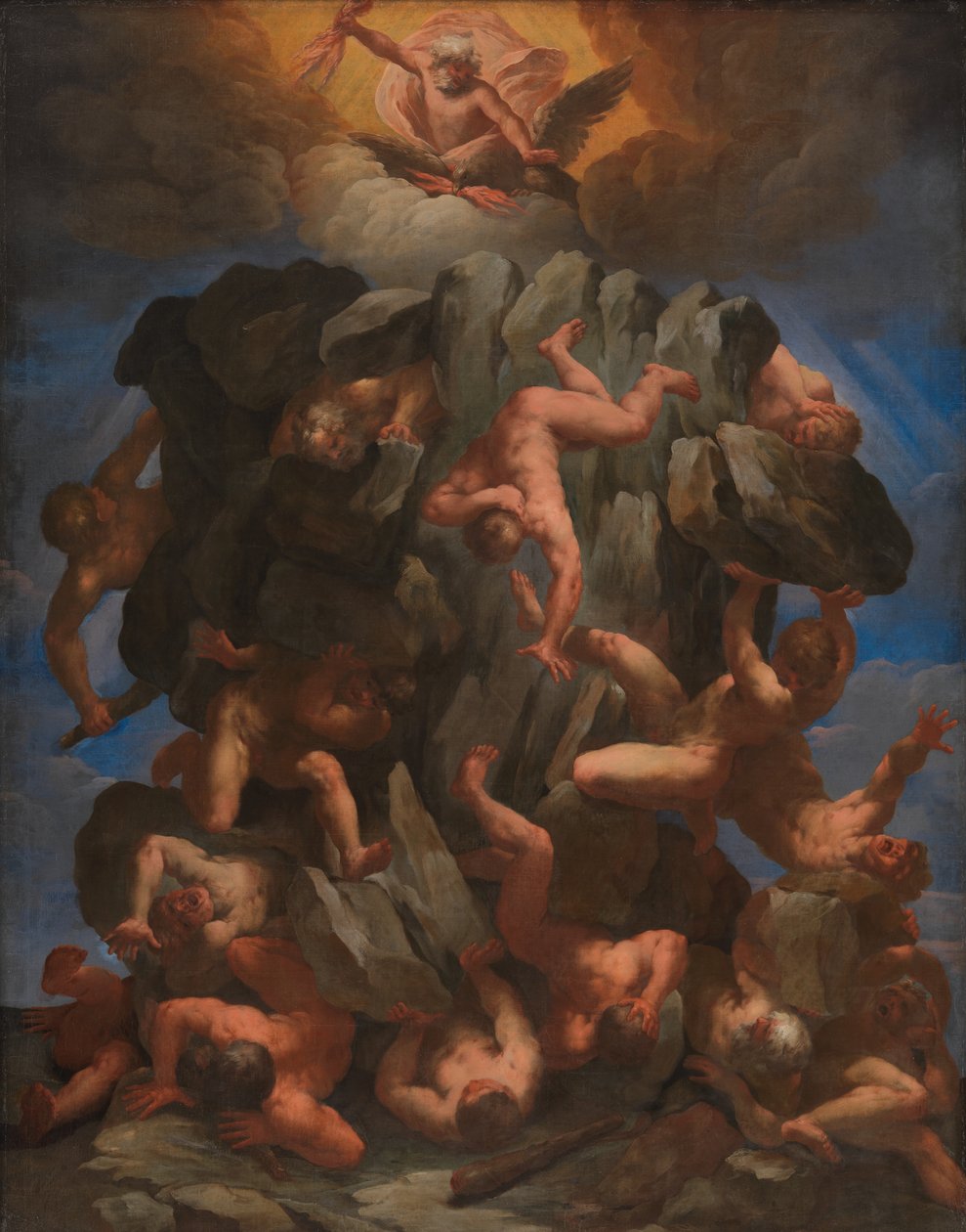 Az óriások bukása alkotó: Guido Reni