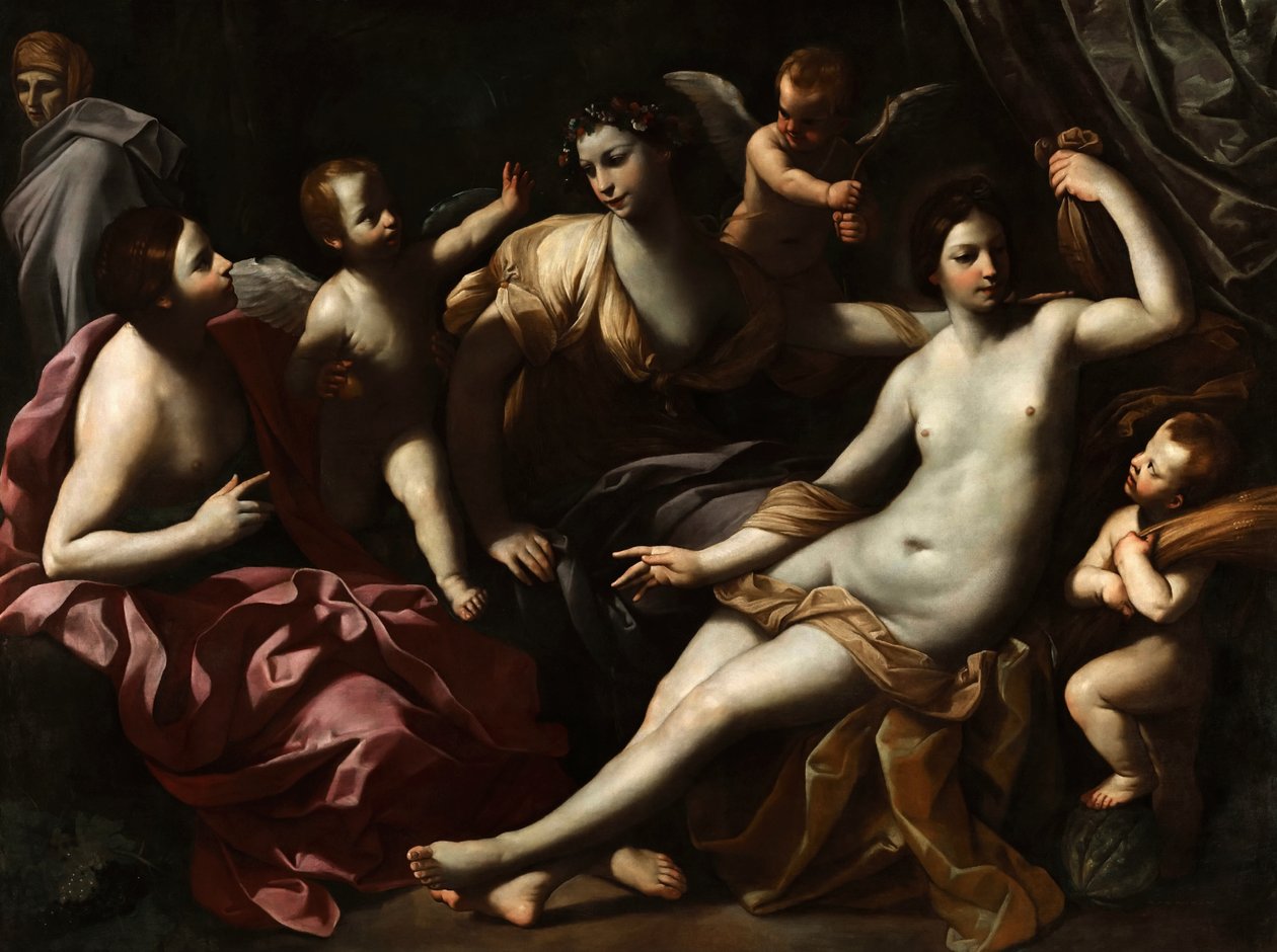A négy évszak c. 1620. alkotó: Guido Reni