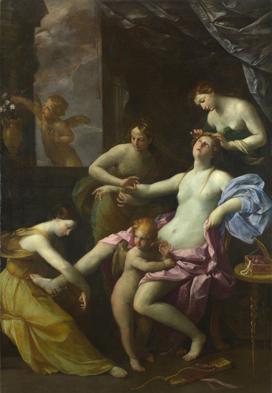 Vénusz vécéje, kb. 1620-1625. alkotó: Guido Reni