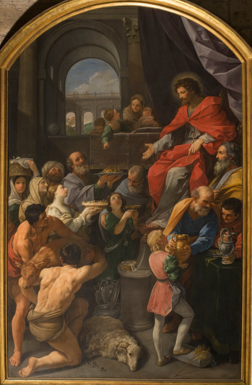 Jób diadala alkotó: Guido Reni